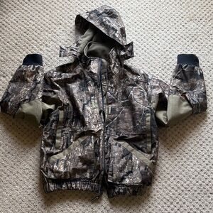 Drake Waterfowl Systems Realtree Timber Camouflage Hunting Jacket Sz M